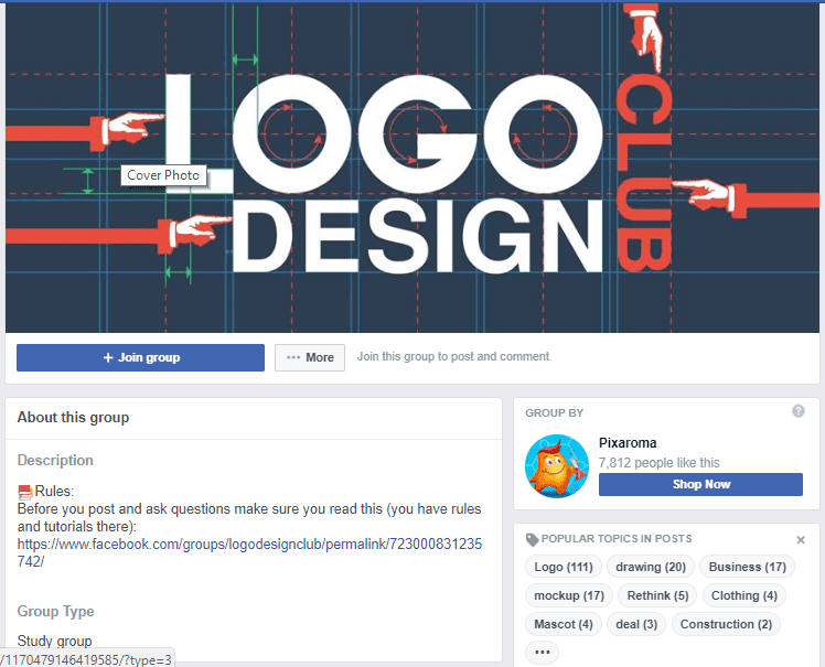 logo design group - facebook groups for logos