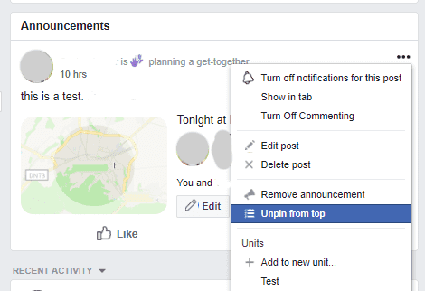 Mark as Announcement New Facebook Groups Features 2018 - DrSoft