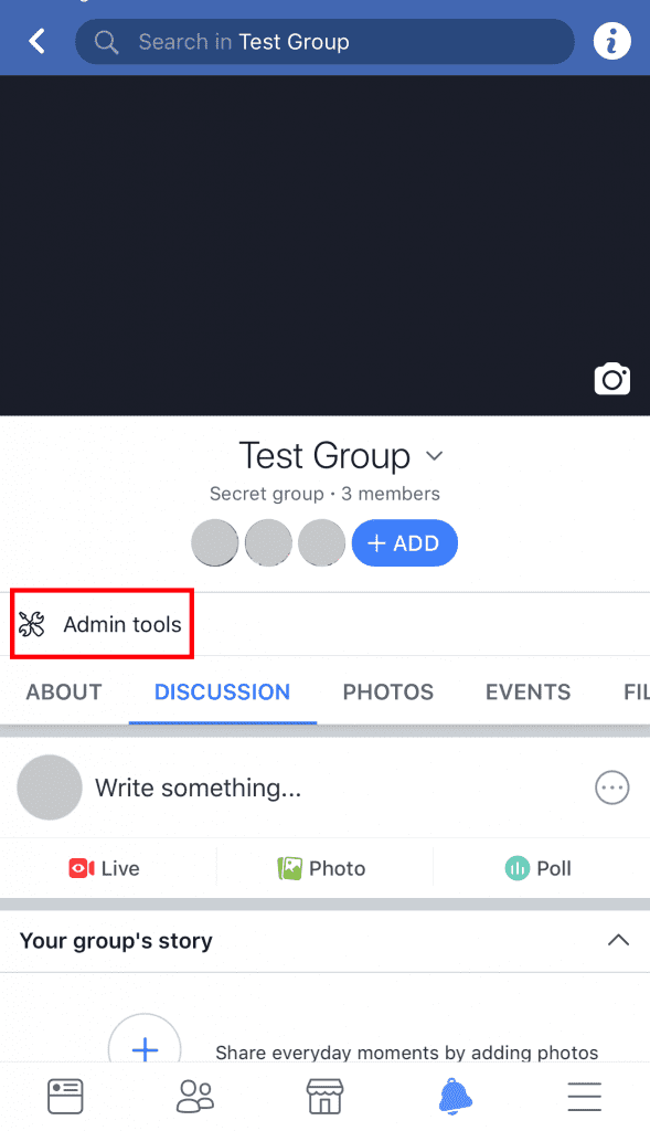 Admin Tools - How to Delete a Facebook group