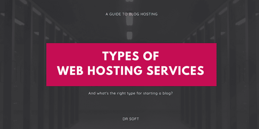 Types of web hosting services