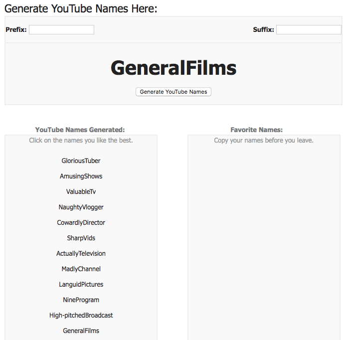 How to Choose a  Channel Name (126+ Ideas)