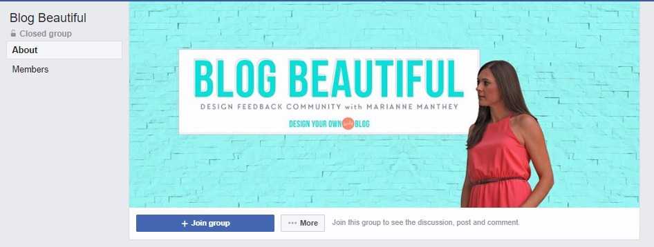 Blog Beautiful - Best Facebook Group - DrSoft