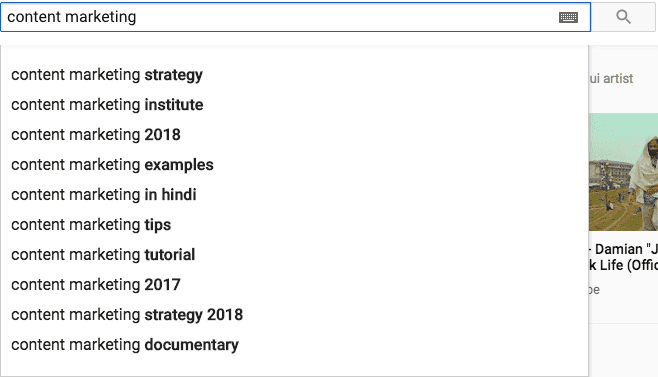 How to use YouTube search suggest to find keywords for YouTube SEO